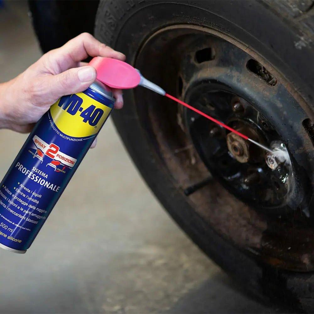 WD - 40 SPRAY/PRODOTTO MULTIFUNZIONE A DOPPIA POSIZIONE - Autoricambi4x4